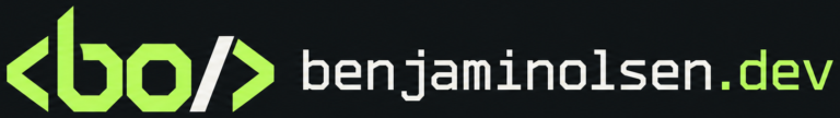 Benjamin Olsen — benjaminolsen.dev
